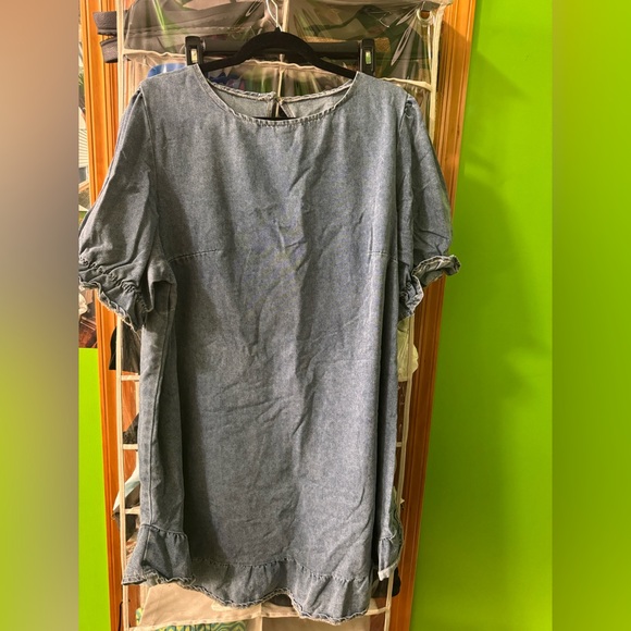 Casual Denim Dress - Picture 1 of 2
